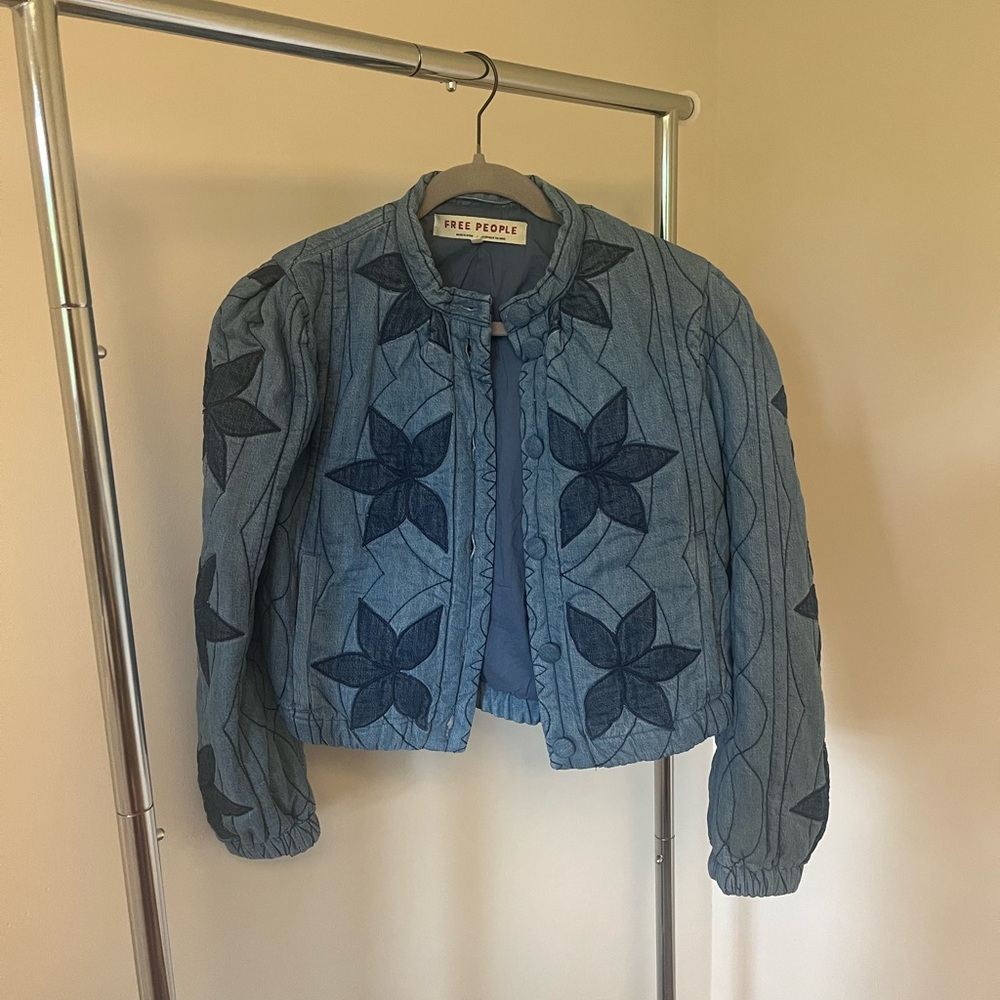 NWT Free People Quinn Quilted Jacket